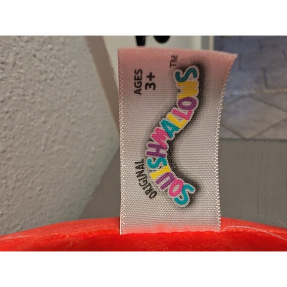 Squishmallows Tedrick Grey Dog 7” Red Varsity Jacket Plush Stuffed Animal HTF - Picture 3 of 9